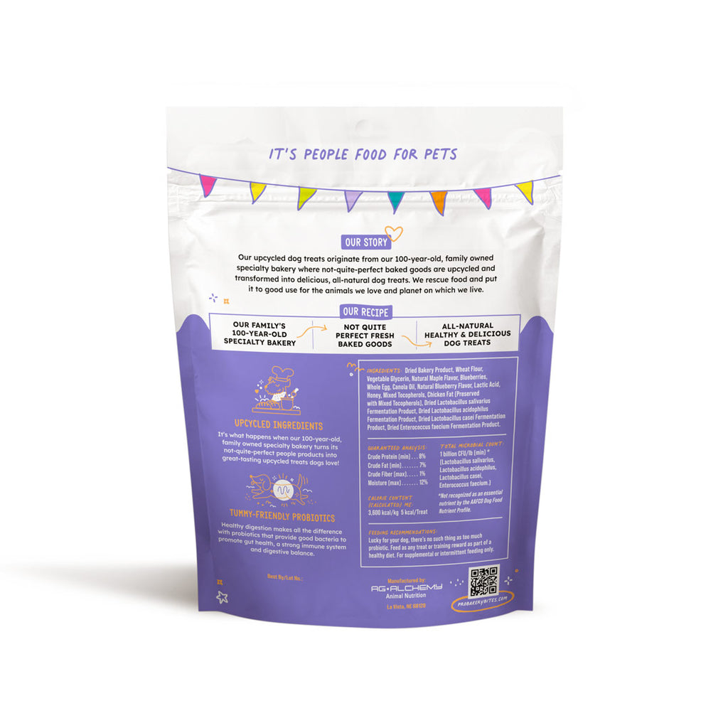 Blueberry Pancake Flavor Upcycled Treats