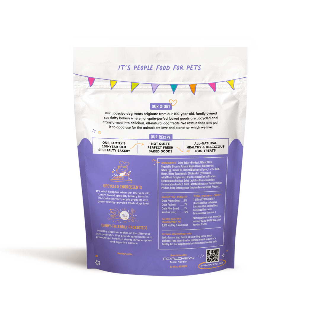 Blueberry Pancake Flavor Upcycled Treats