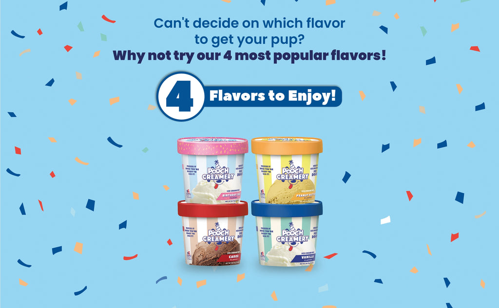 Healthy Ice Cream Mix For Dogs - Variety Pack