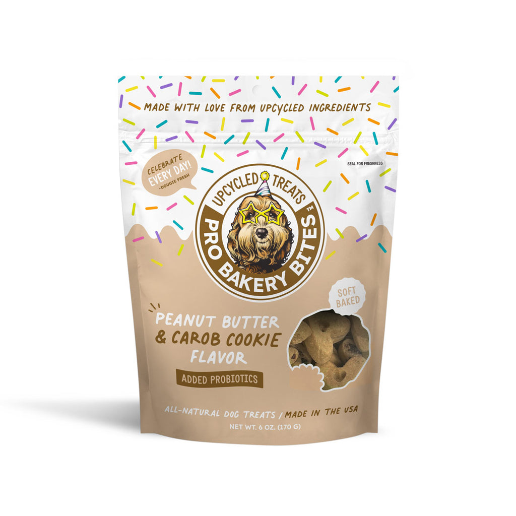 Peanut Butter & Carob Cookie Flavor Upcycled Treats