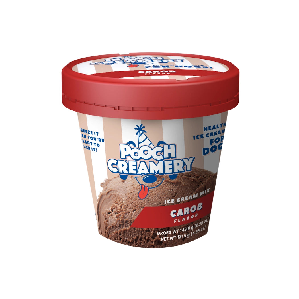 Healthy Ice Cream Mix For Dogs - Carob