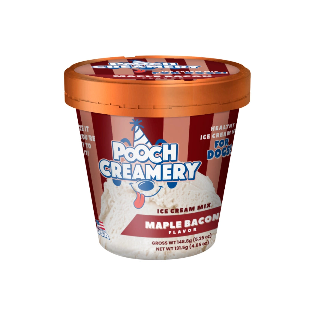 Healthy Ice Cream Mix For Dogs - Maple Bacon