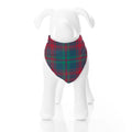 Pet Bandana in Peacock Plaid