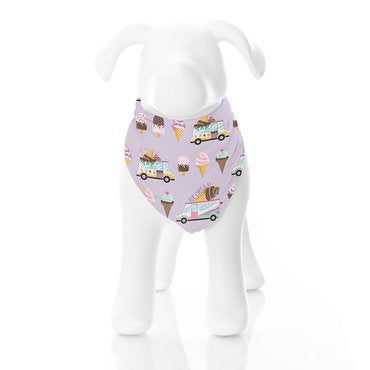 Pet Bandana in Thistle Ice Cream Truck