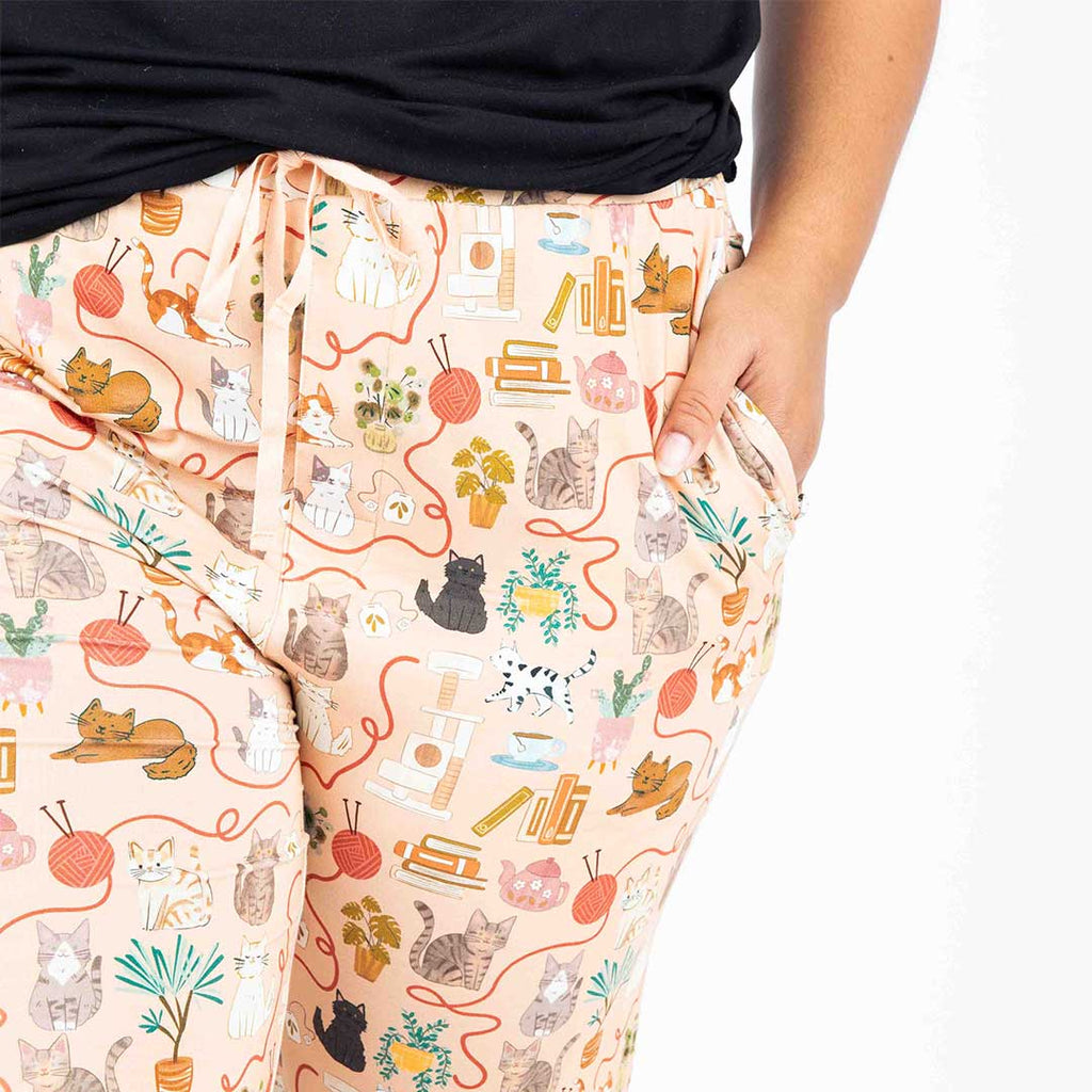 Cats Meow Bamboo Relaxed Lounge Pajama Pants