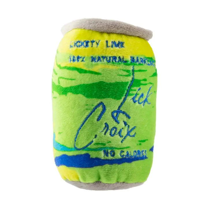 Lickcroix Lickety Lime Barkling Water Squeaker Dog Toy Small
