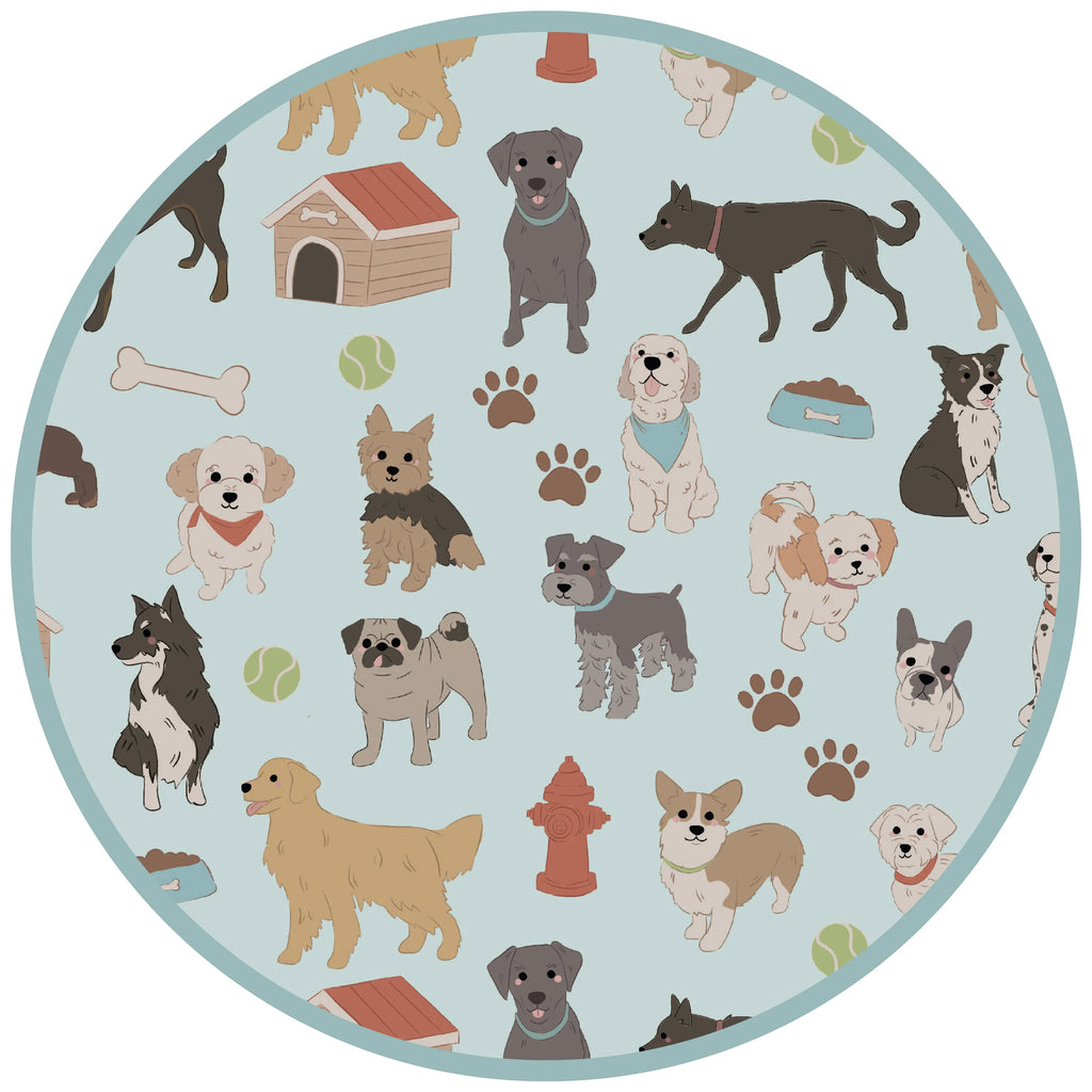 Dogs Bark Bamboo Relaxed Lounge Pajama Pants