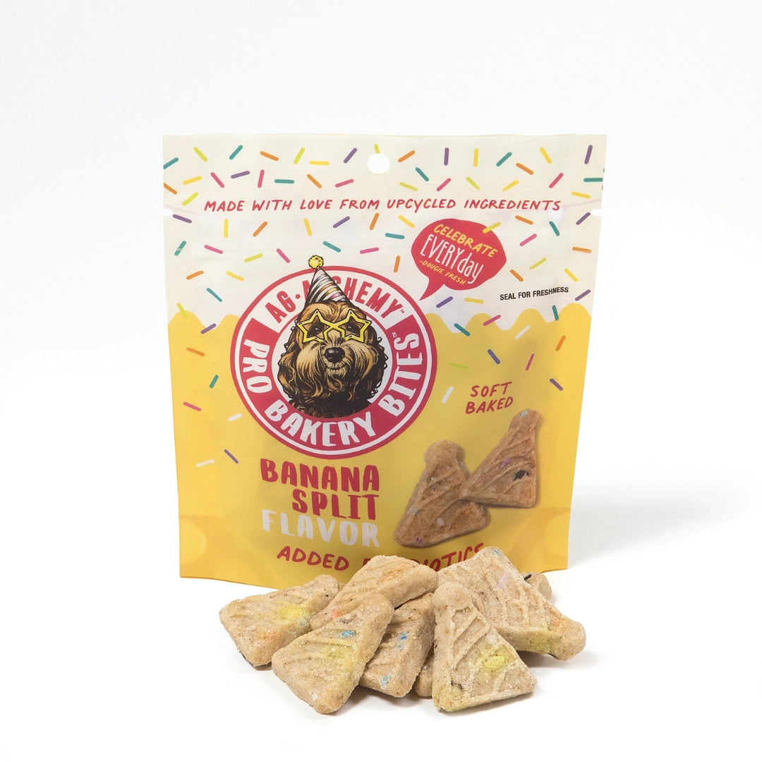 Banana Split Flavor Upcycled Treats